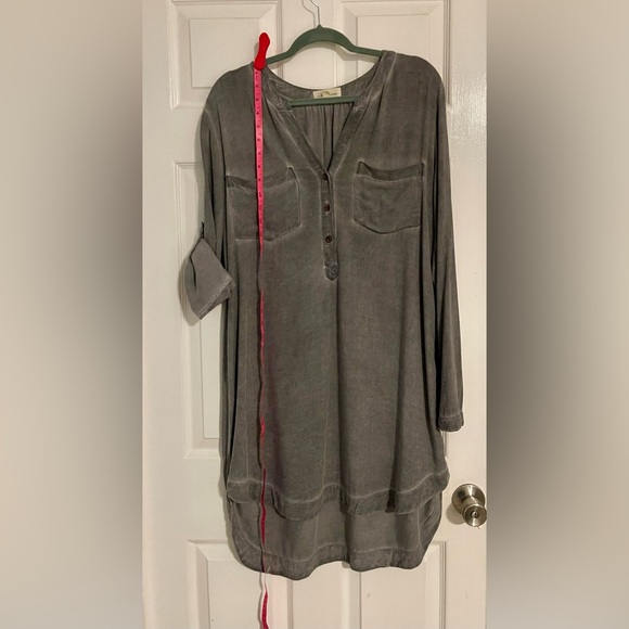 Cloth & Stone Shirt Dress size L - Picture 2 of 9